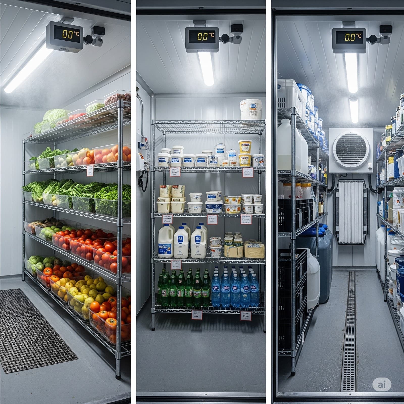 Walk-in Cooler & Freezer 1